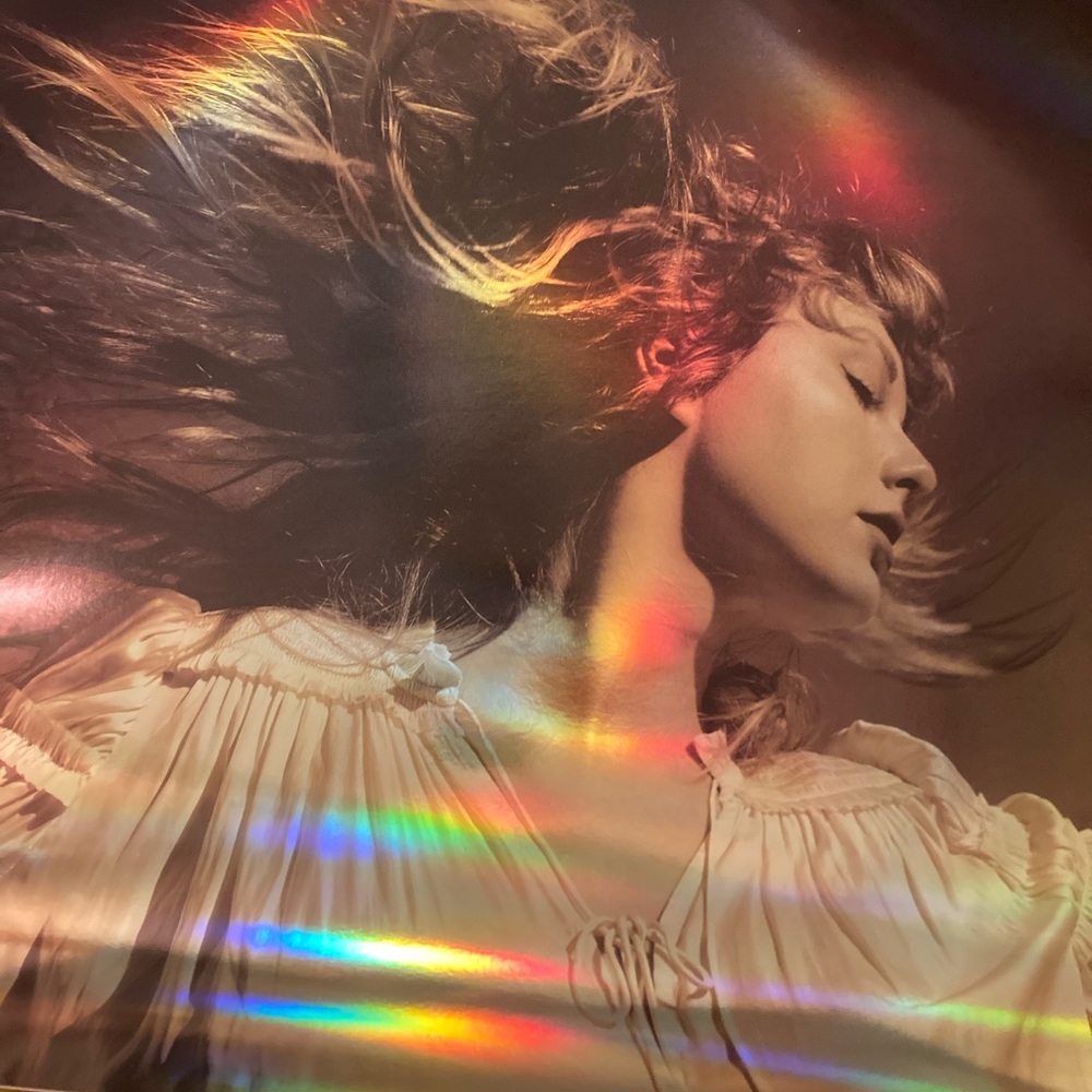 Taylor Swift Fearless Holographic Lithograph - No creases